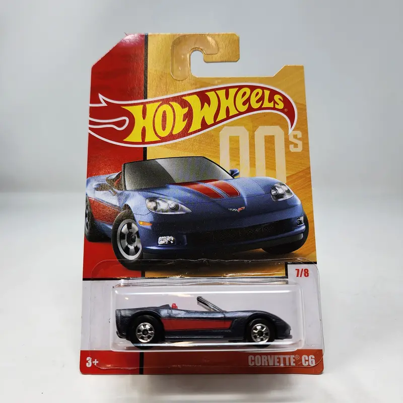 Corvette C6 * Grey * Hot Wheels Throwback Decades 1