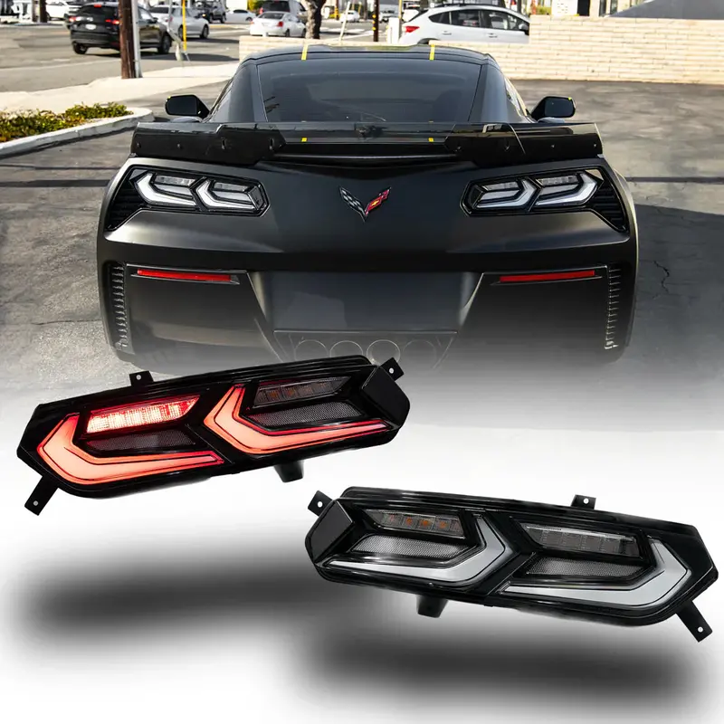 Corvette C7 Lighting Bundle (Clear) 1