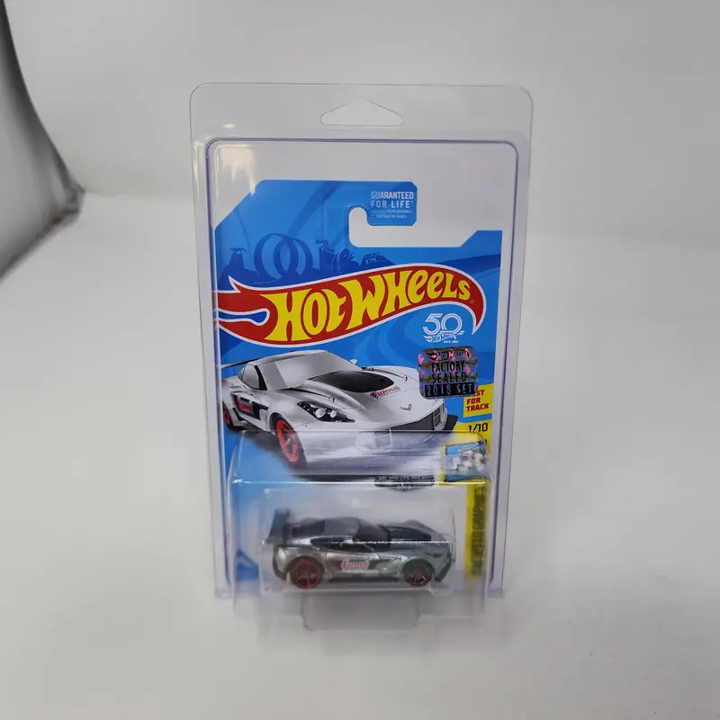 Corvette C7.R Zamac * Hot Wheels 2018 W/ Factory Holo 1