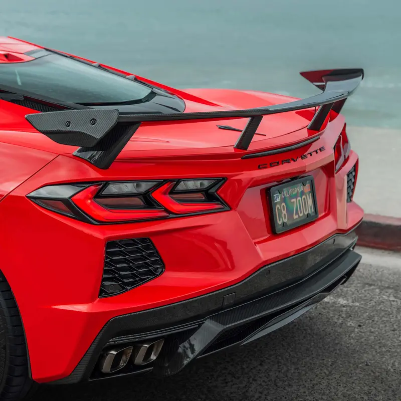Corvette C8 High Wing Spoiler | Carbon Fiber | Corvette C8 1