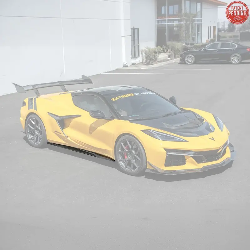 Corvette C8 Models Z06 Eos Performance Track Style Side Skirts 1
