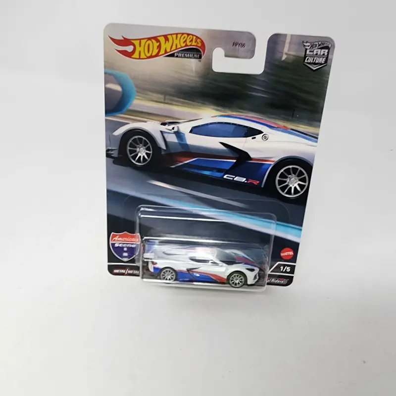 Corvette C8.R * White * Hot Wheels Car Culture American Scene 1