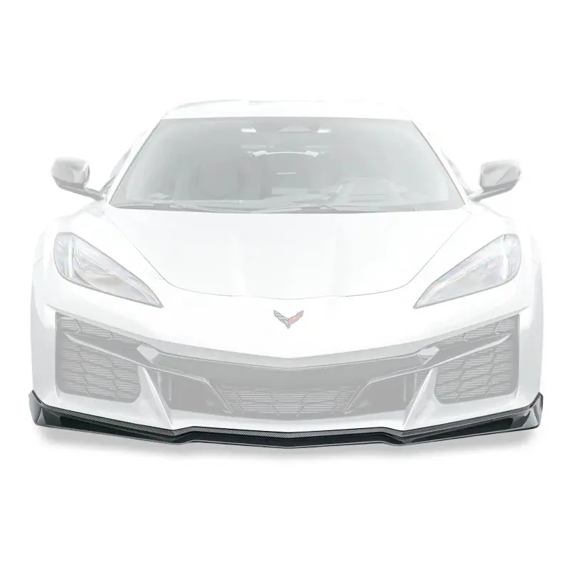 Corvette C8 Z06 / E-Ray Dry Carbon Fiber Front Splitter [Z07 Extended One-Piece Package] 1