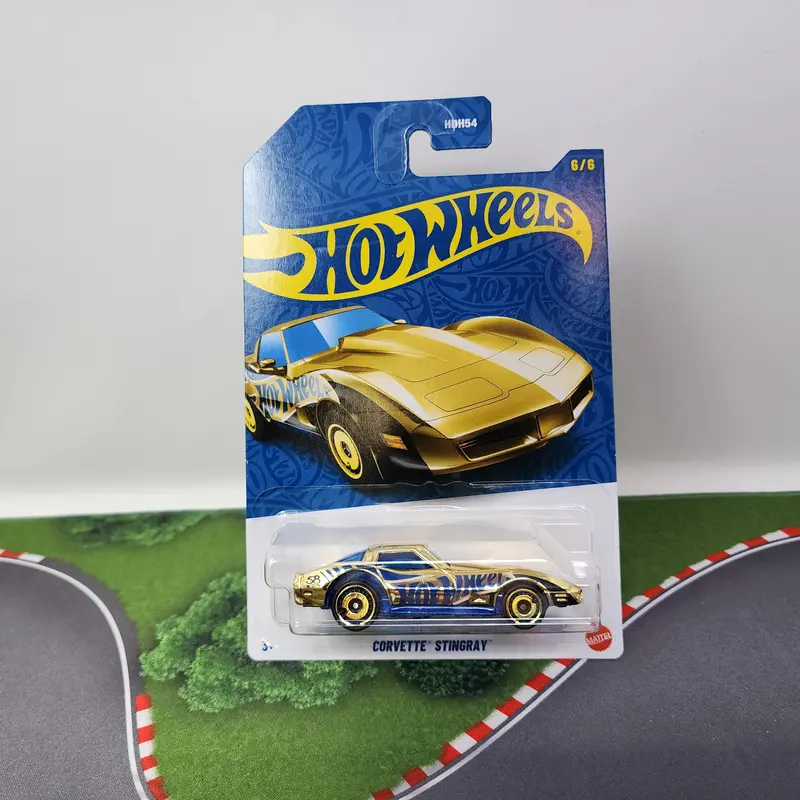 Corvette Stingray * Chase * Hot Wheels Pearl & Chrome 58Th 2