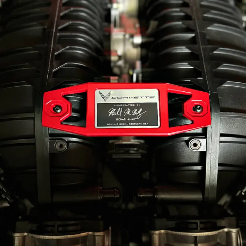 Corvette Z06 Engine Builder Plaque 4