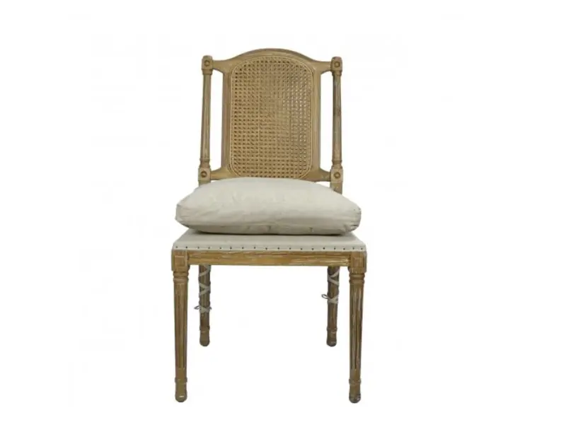 Cotswald Rustic Pine Wood Side Chair - Matthew Izzo Collection 2