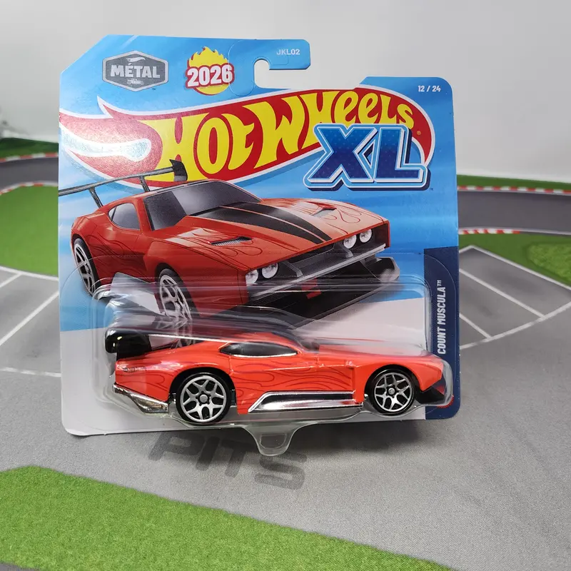 Count Muscula #12 * 2026 Hot Wheels Xl 1:43 Scale * New Case B 1