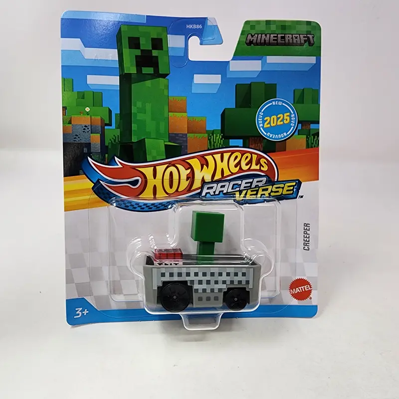 Creeper Minecraft * 2025 Hot Wheels Racer Verse Case J * New! 1