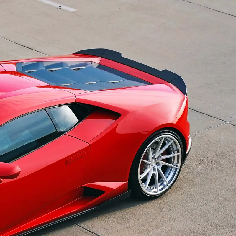 Cs700 3Pc Ducktail Spoiler | Carbon Fiber | Lamborghini Huracan Lp610 & Lp580 1