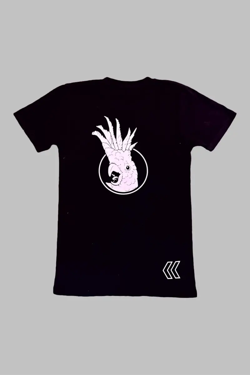 Curve Cockatoo Logo Staple Tee 1