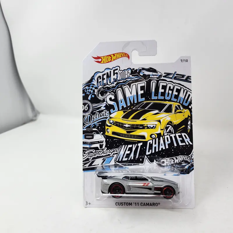Custom '11 Camaro * Silver * Hot Wheels 50Th Anniversary Camaro 1