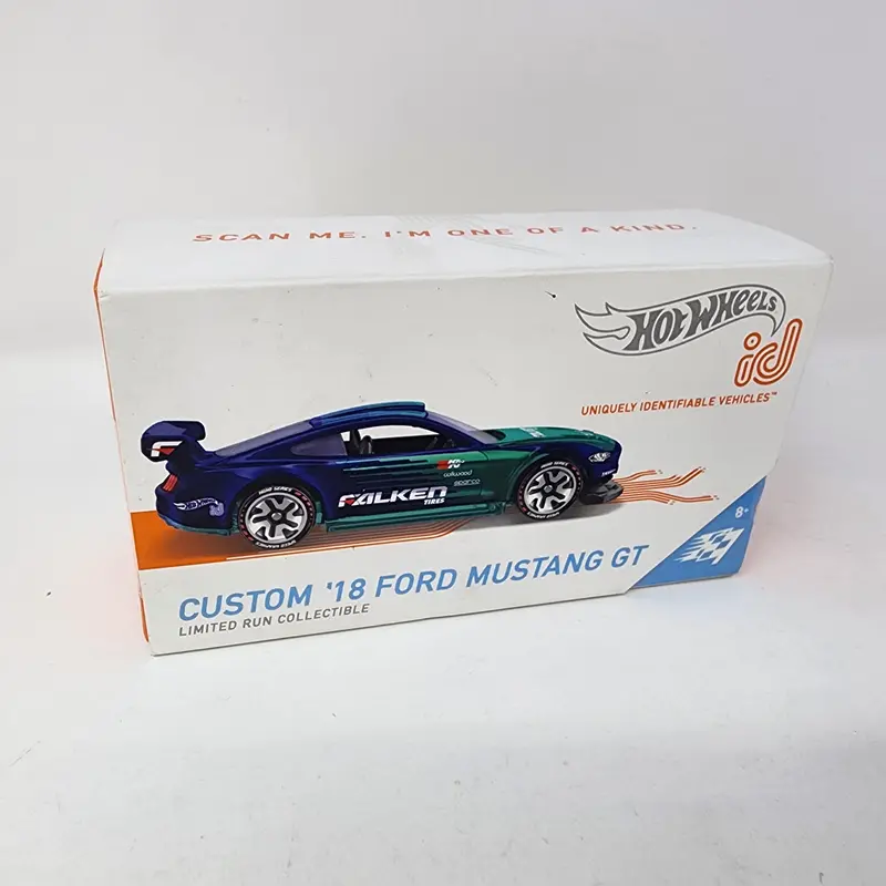 Custom '18 Ford Mustang Gt Falken Tires * Hot Wheels Id Car Series 1