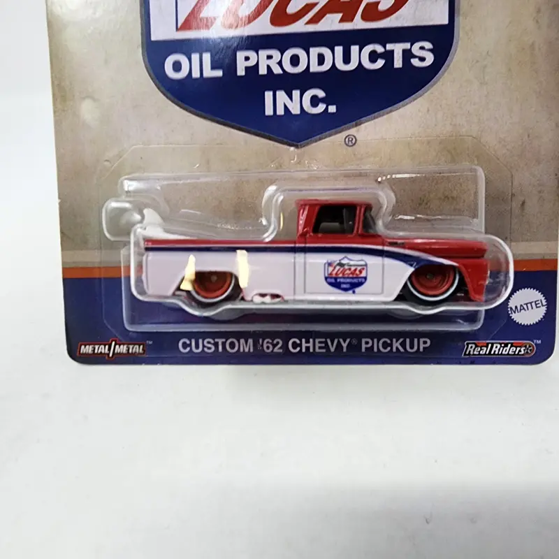 Custom '62 Chevy Pickup Lucus Oil * Hot Wheels Pop Culture Vintage Oil 2