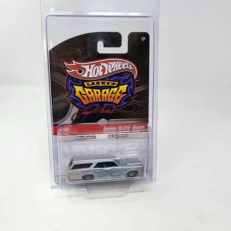 Custom '66 Gto Wagon #15 * Silver * Hot Wheels Garage Larry's 1
