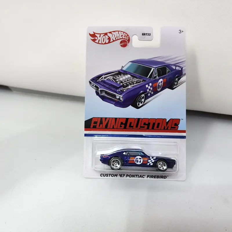 Custom '67 Pontiac Firebird * Purple * Hot Wheels Flying Customs 1