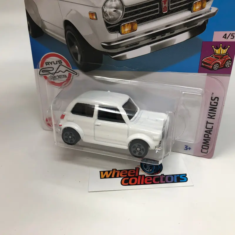 Custom '70 Honda N600 #141 * White * 2022 Hot Wheels 2