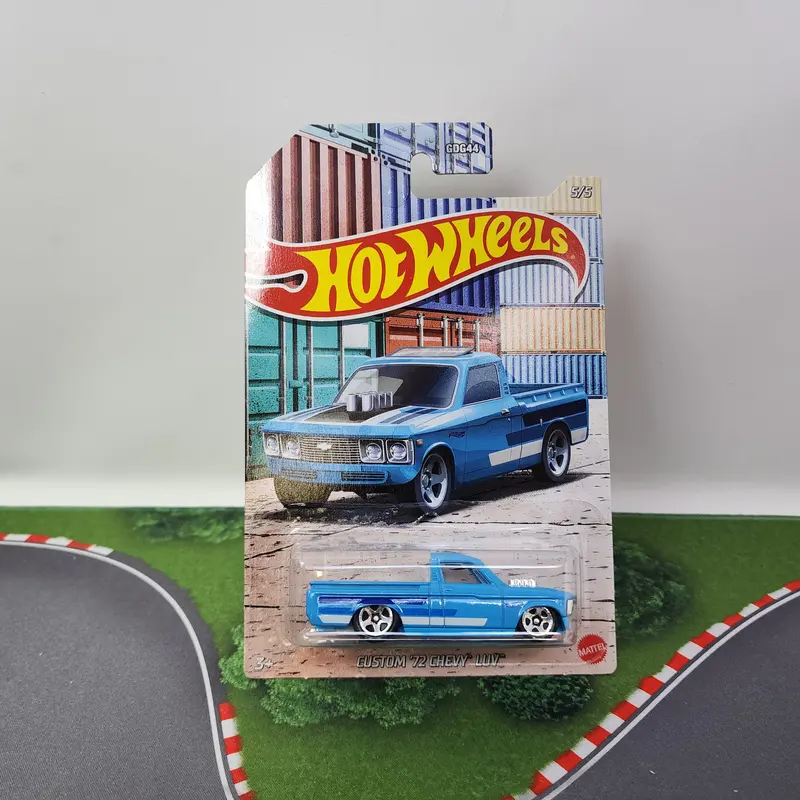 Custom '72 Chevy Luv * Blue * Hot Wheels Trucks Series 1
