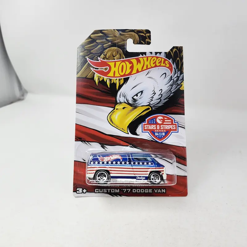 Custom '77 Dodge Van * Hot Wheels Stars & Stripes 1
