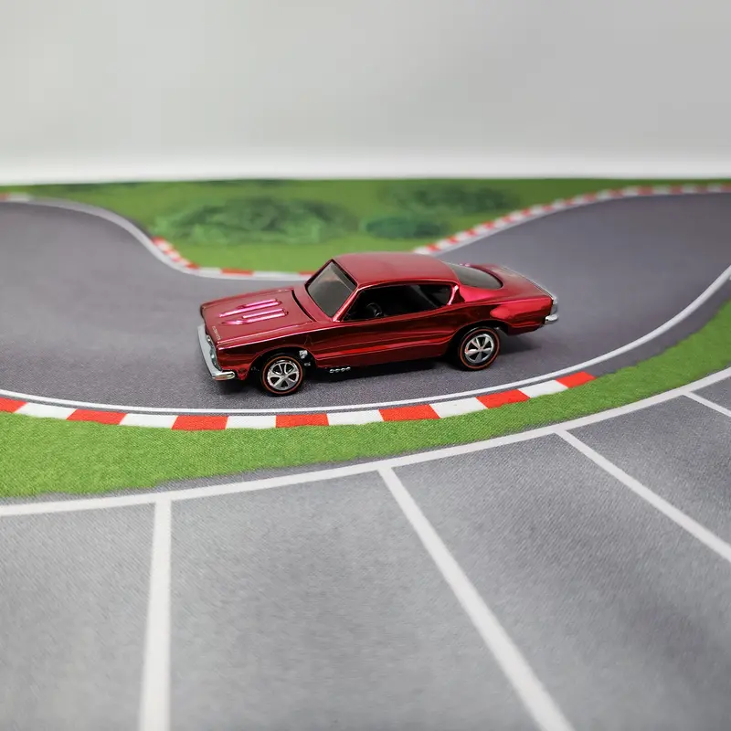 Custom Barracuda * Hot Wheels 80Th Anniversary Red Original 16 1