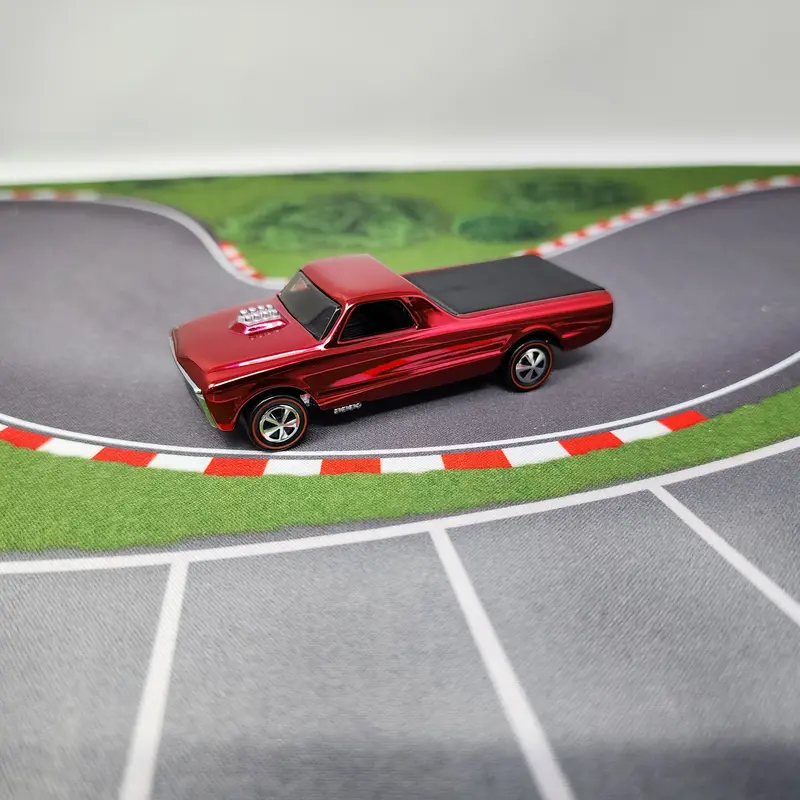 Custom Fleetside * Hot Wheels 80Th Anniversary Red Original 16 1