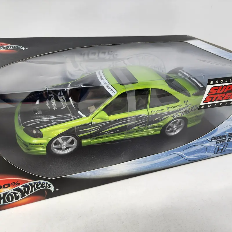 Custom Honda Civic Si * Hot Wheels 100% Series * 1/18 Scale 2