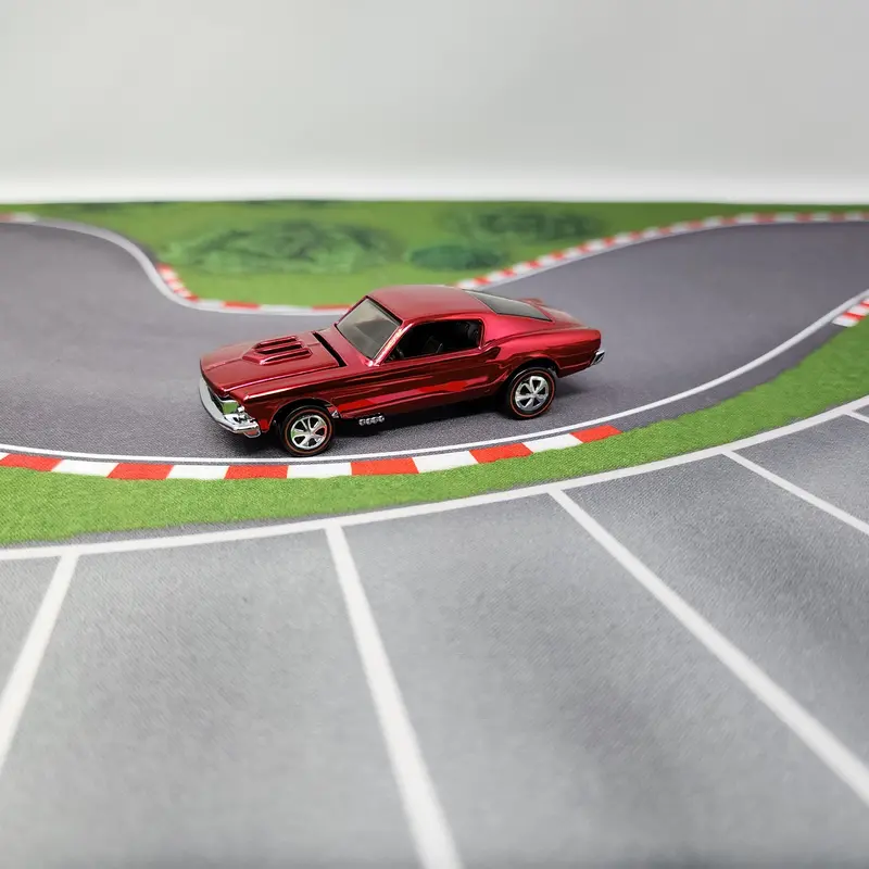 Custom Mustang * Hot Wheels 80Th Anniversary Red Original 16 1