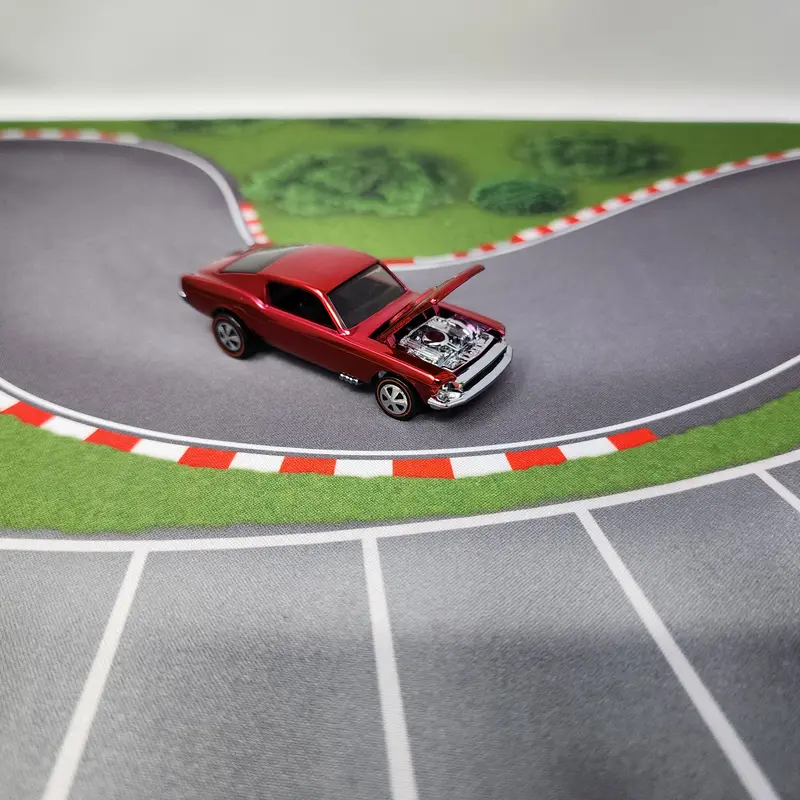 Custom Mustang * Hot Wheels 80Th Anniversary Red Original 16 2