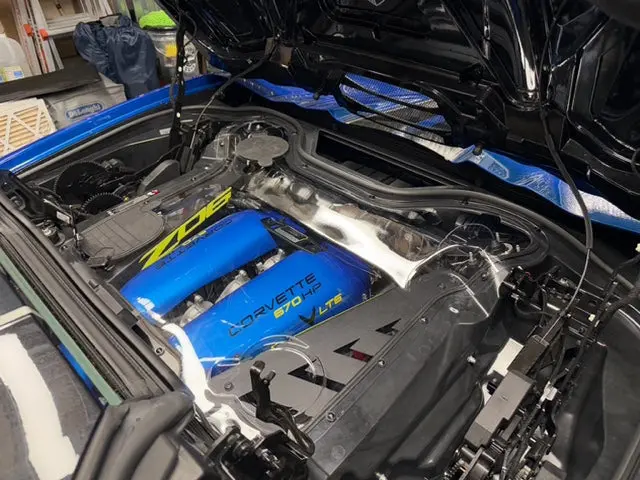 Custom Painted Lt6 Intake Manifold Covers 4
