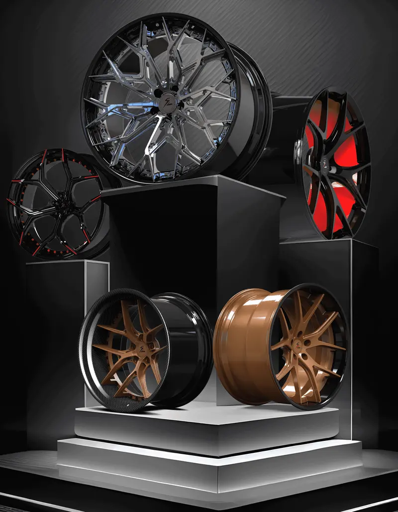 Custom Spoke Pattern Style 1