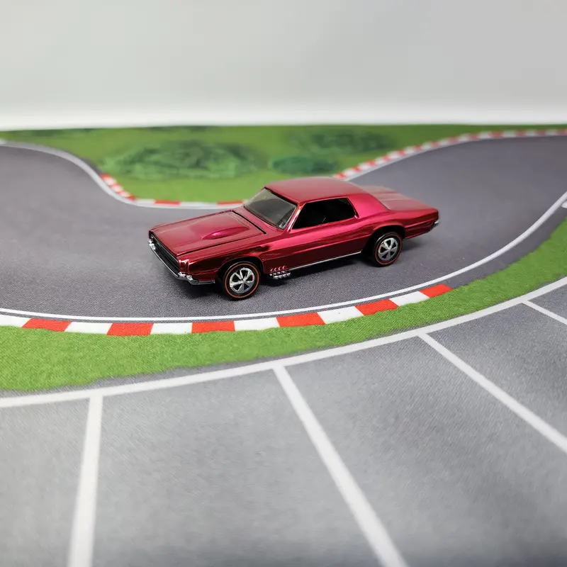 Custom T-Bird * Hot Wheels 80Th Anniversary Red Original 16 1