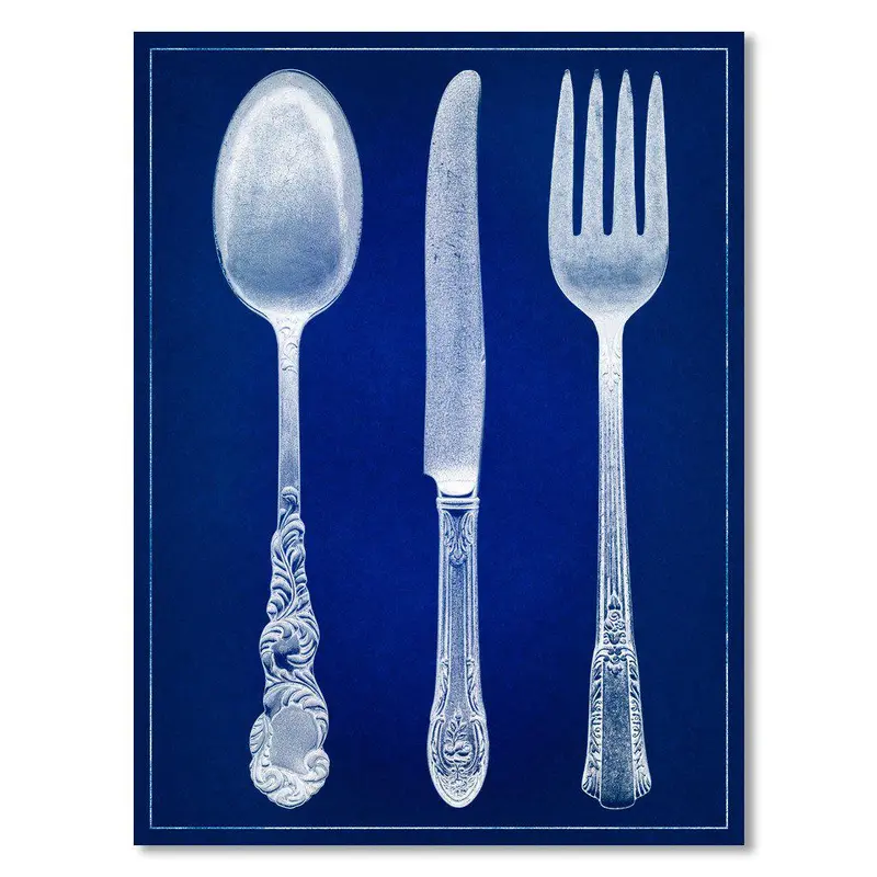 Cutlery Blue Print 1
