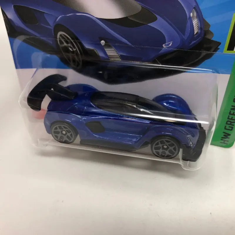 Czinger 21C #13 * Blue * 2024 Hot Wheels Basic Short Card Case A 2