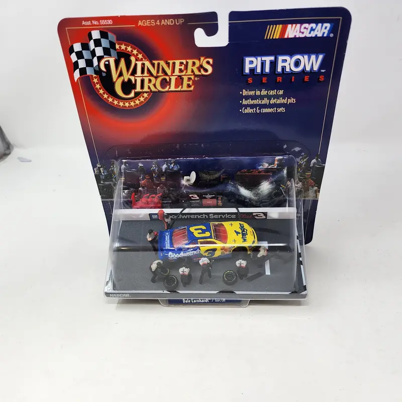 Dale Earnhardt Tires Off * Pit Row Series Winner's Circle Nascar 1
