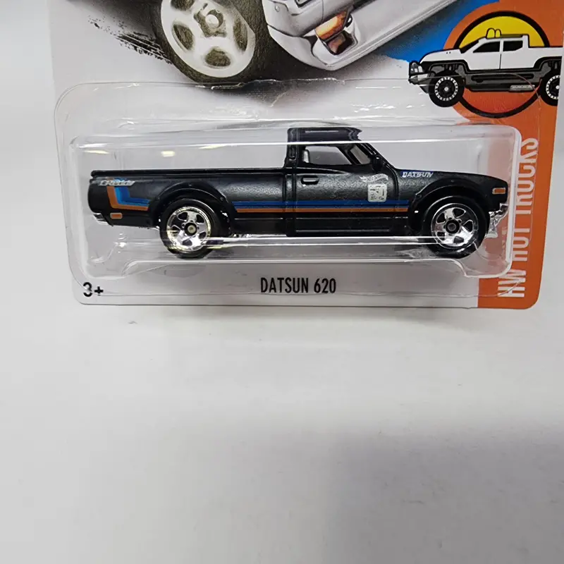 Datsun 620 * Black * Hot Wheels 2017 W/ Factory Holo 2