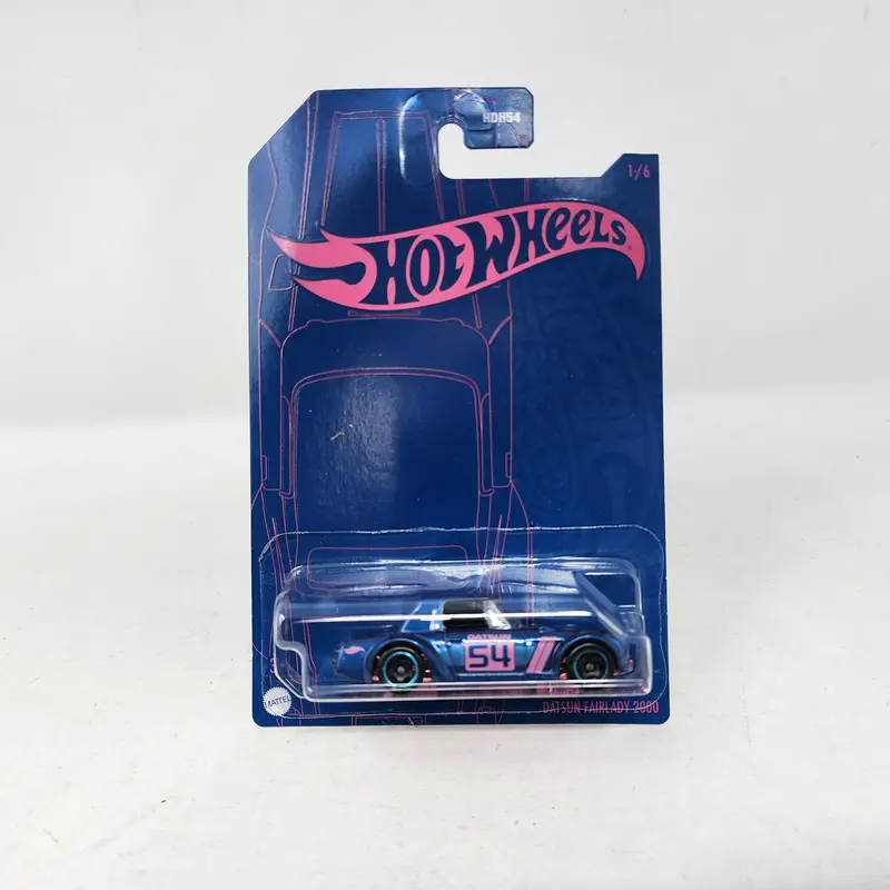 Datsun Fairlady 2000 * Hot Wheels Pearl & Chrome 54Th Anniversary Pink & Blue 1