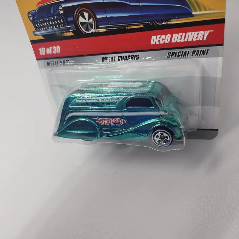 Deco Delivery 19 * Teal * Hot Wheels Classics 2