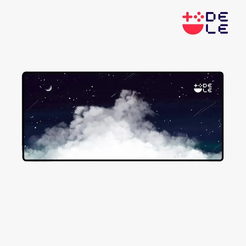 Dele ゲーミングマウスパッド 雲デザイン 大型 キーボードパッド 滑り止め おしゃれ Cl-02L 1