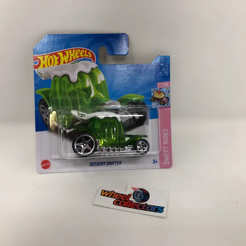 Dessert Drifter * Green * 2023 Hot Wheels Case A Release Short Card 1