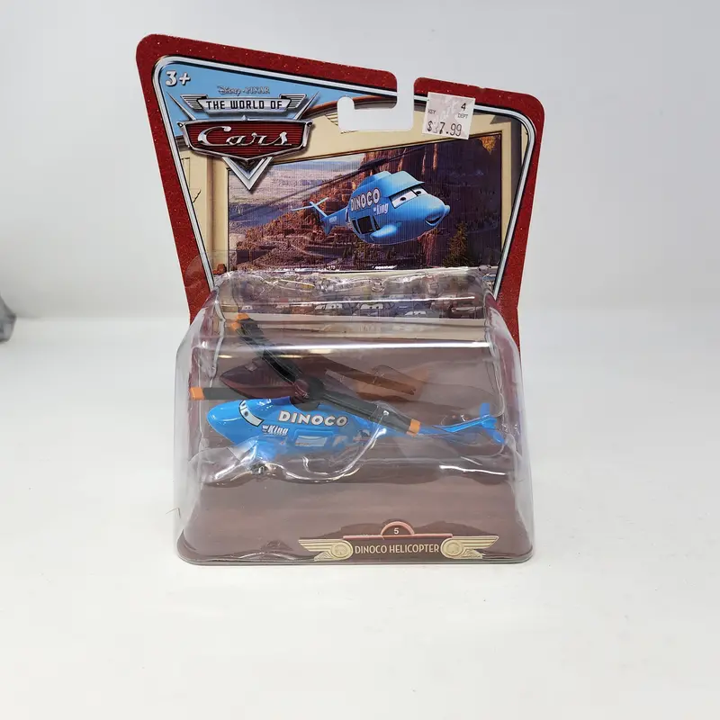 Dinoco Helicopter #5 * Disney Pixar The World Of Cars * Mega 1