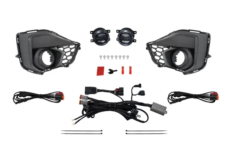 Diode Dynamics 2024 Ford Mustang Gt Elite Series Add-On Fog Lamp Kit White 1