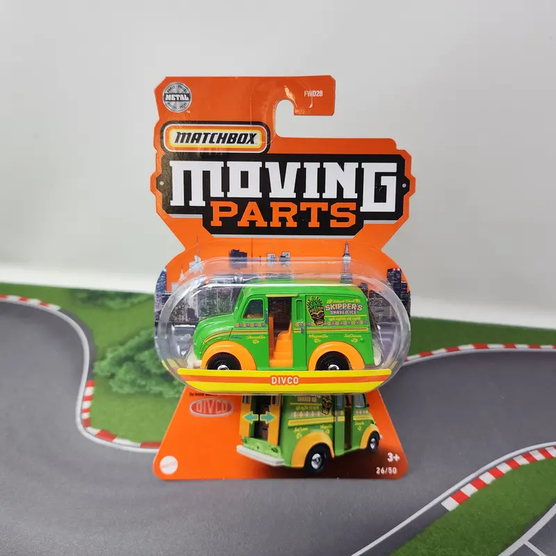 Divco Shaved Ice Truck * Green * Matchbox Moving Parts 1
