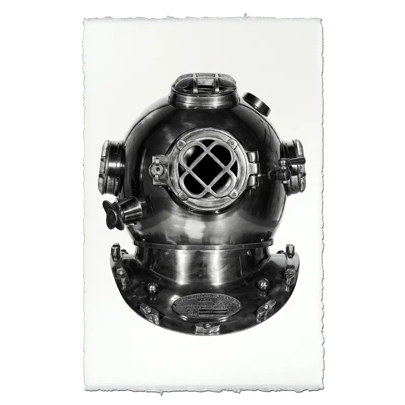Diver Down #1 - Black And White 1