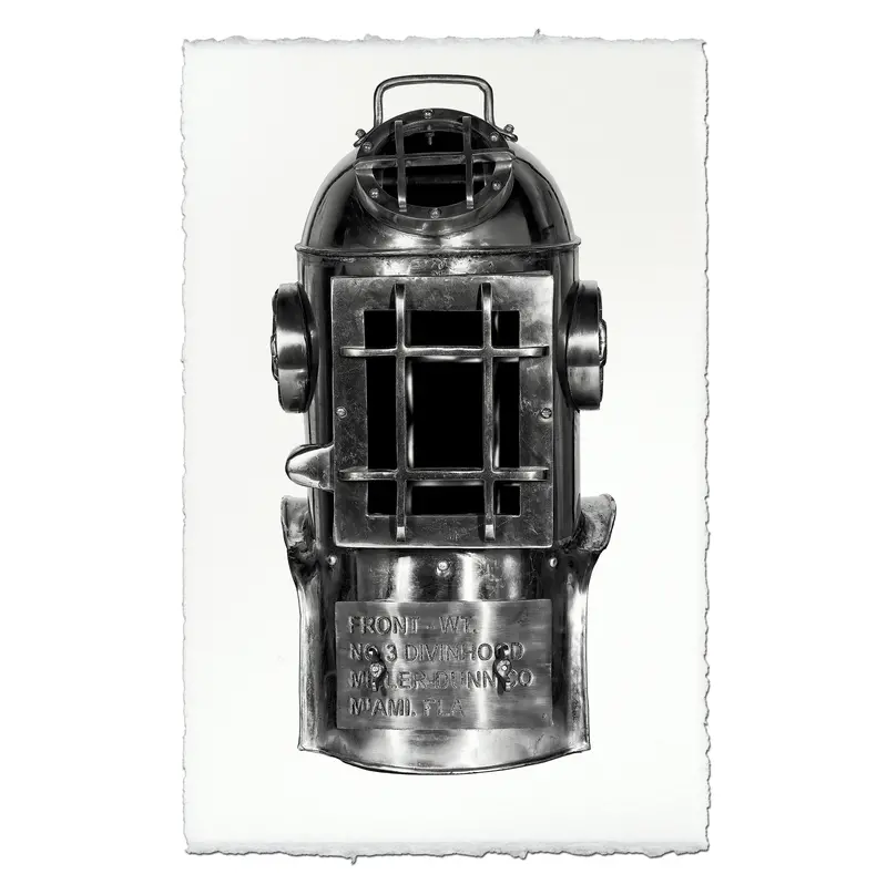 Diver Down #3 - Black And White 1