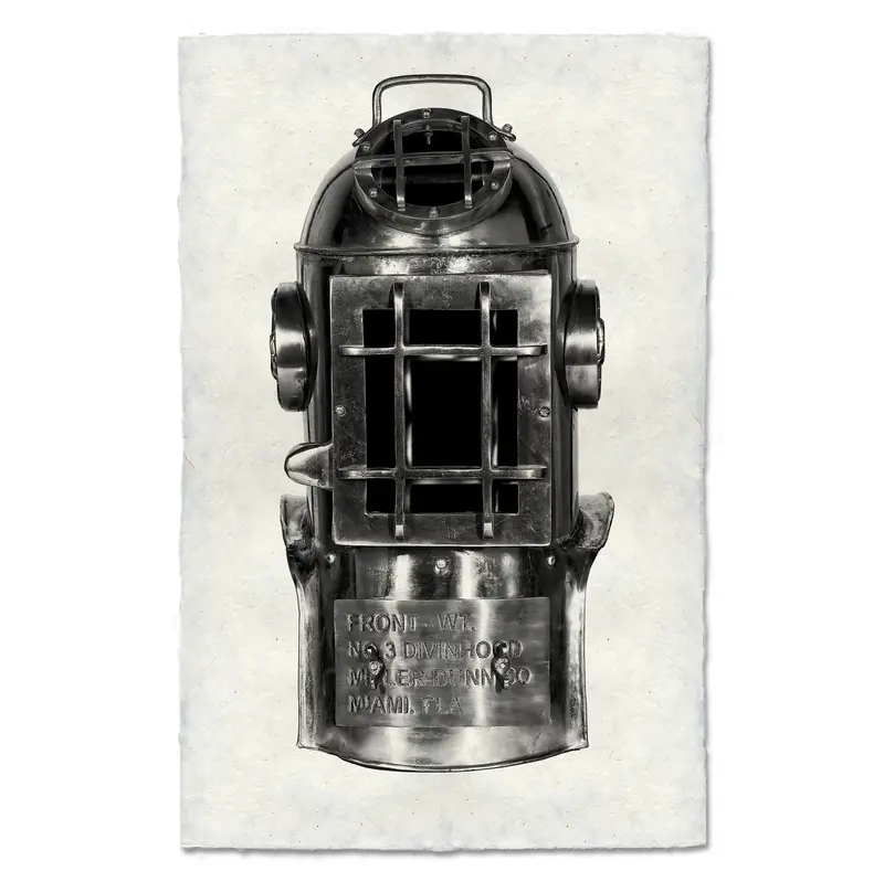 Diver Down #3 - Black And White 2