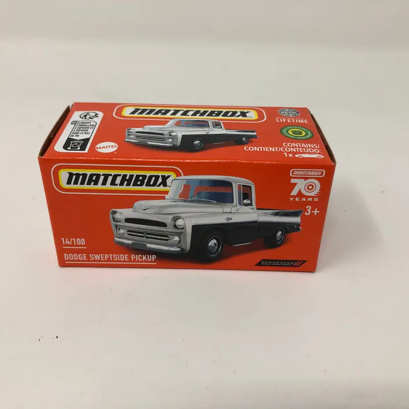 Dodge Sweptside Pickup #14 * 2023 Matchbox Power Grabs Series Case J 1