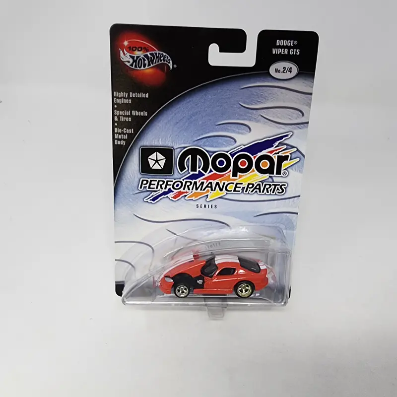 Dodge Viper Gts * Red * Hot Wheels 100% Mopar 1