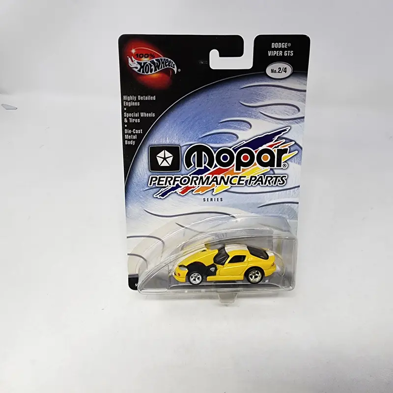 Dodge Viper Gts * Yellow * Hot Wheels 100% Mopar 1