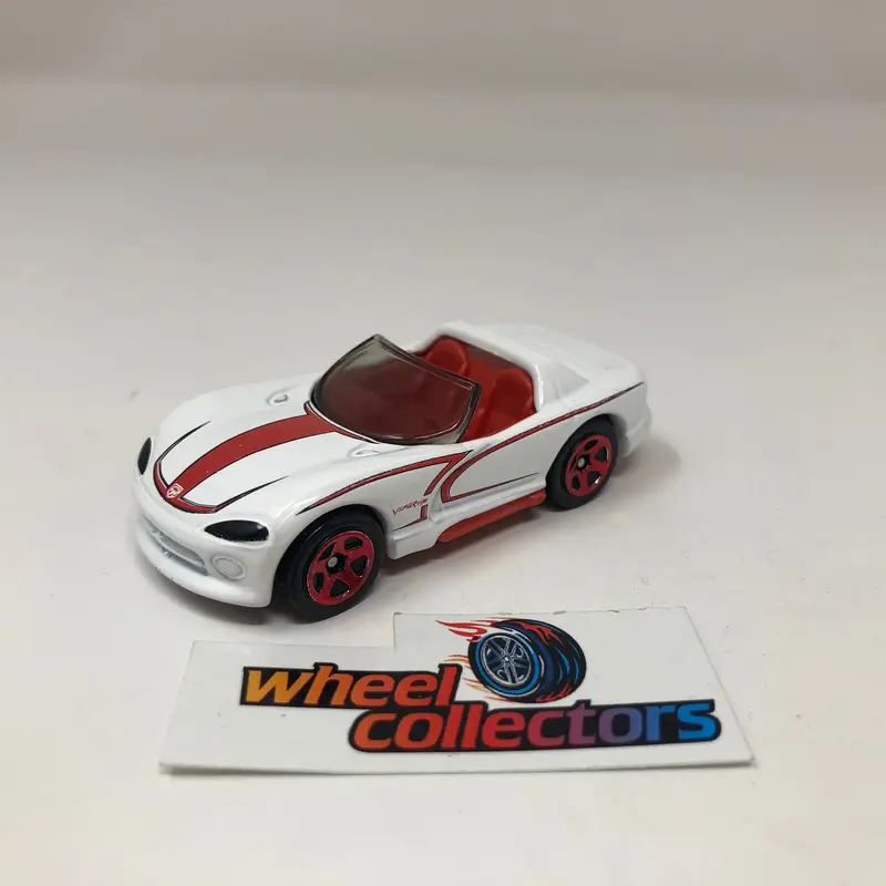 Dodge Viper Rt/10 * White * Hot Wheels Loose 1:64 Scale 1