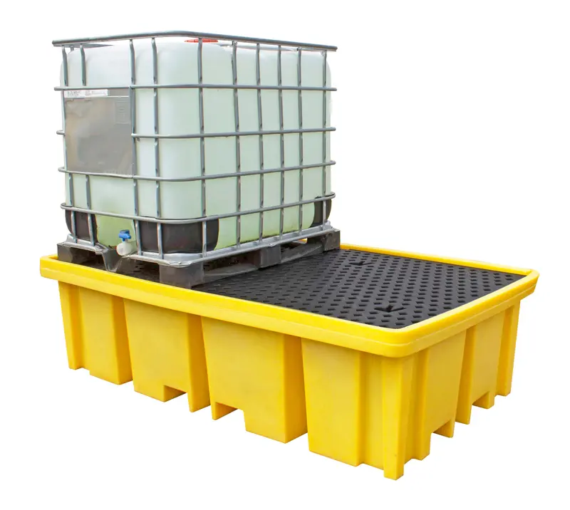 Double Ibc Bund Pallet (With Four Way Access) - Bb2fw 1