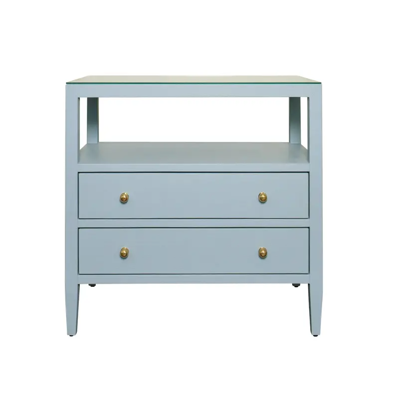 Douglas Two Drawer Side Table - Four Finish Options 1